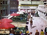 Dolac 1966. godine, lubenice